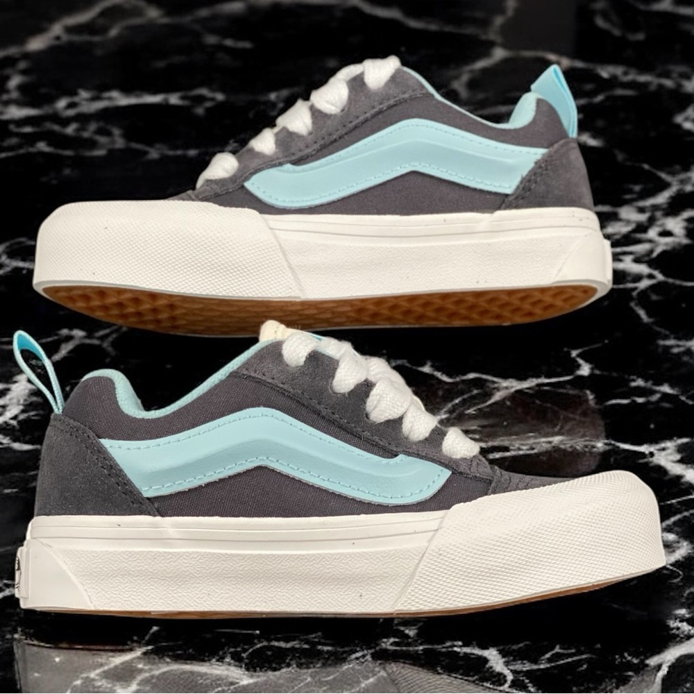 Vans Knu Skool “Retro Sport Grey/Blue” (Size 11C) — Brand New with Box - Picture 8 of 12